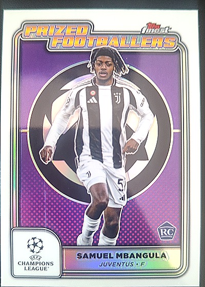 2024-25 Topps Finest UEFA Club Competitions #PF-14 Samuel Mbangula — front