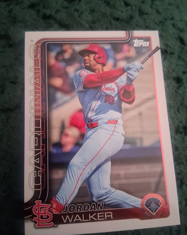 2025 Topps Series 2 #485 Jordan Walker — front