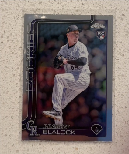 2025 Topps Chrome #289 Bradley Blalock — front