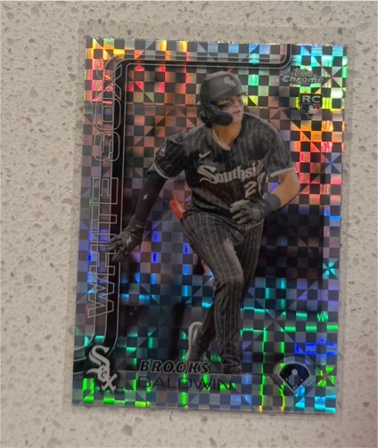 2025 Topps Chrome #3 Brooks Baldwin — front