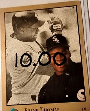 1992 Leaf Studio #159 Frank Thomas — front