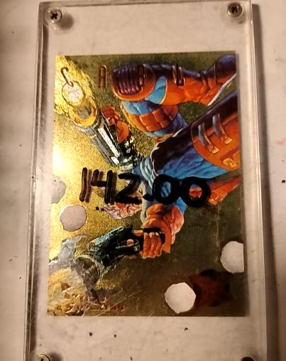 1995 Fleer Ultra X-Men Hunters & Stalkers #2 Cable — front