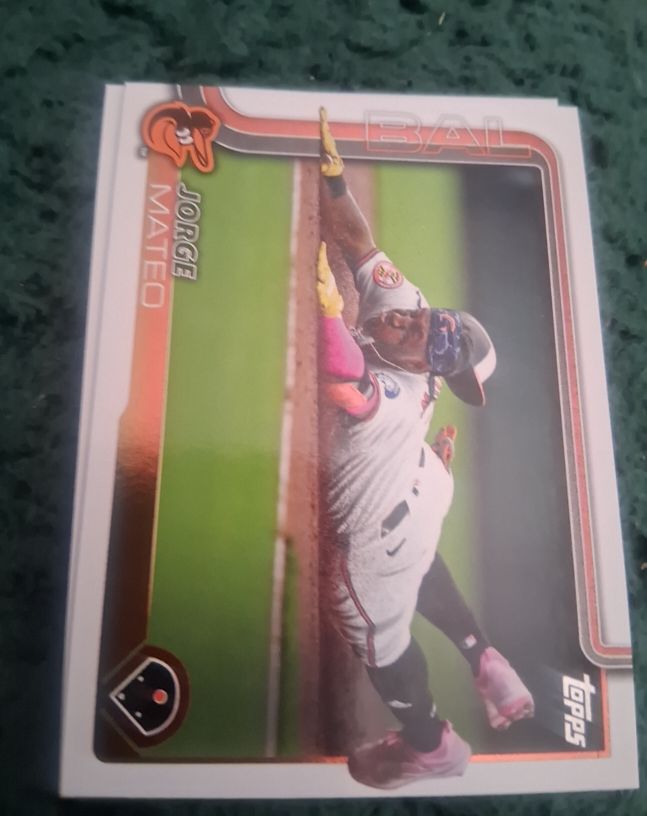 2025 Topps Series 2 #484 Jorge Mateo — front