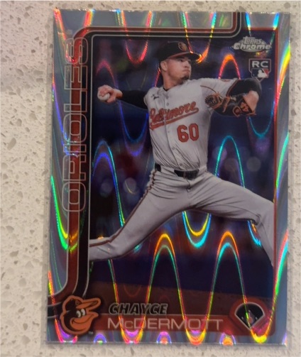 2025 Topps Chrome #266 Chayce McDermott — front