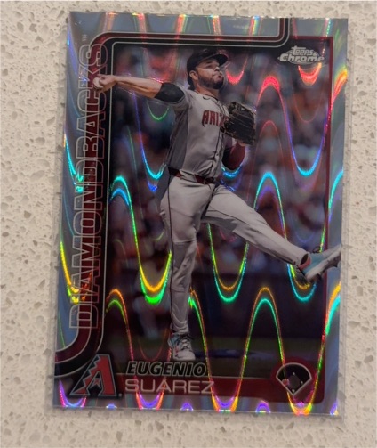 2025 Topps Chrome #48 Eugenio Suarez — front