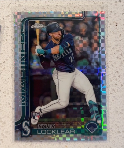 2025 Topps Chrome #41 Tyler Locklear — front