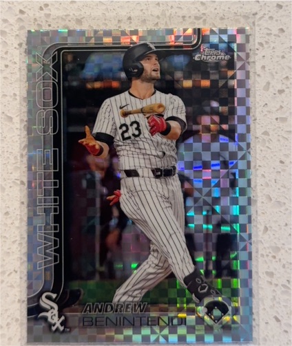 2025 Topps Chrome #197 Andrew Benintendi — front
