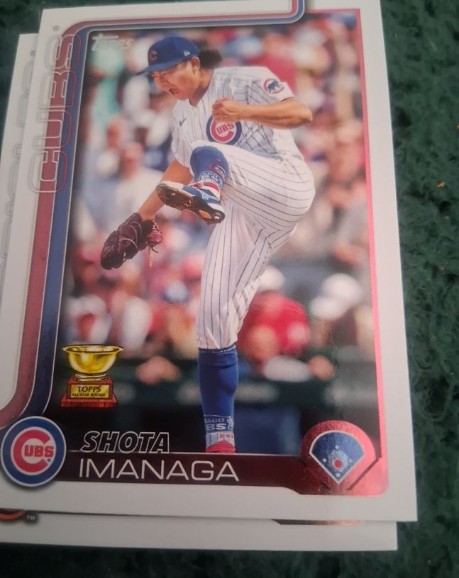 2025 Topps Series 2 #473 Shota Imanaga Rookie Cup — front