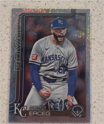 2025 Topps Series 2 #377 Lucas Erceg — front