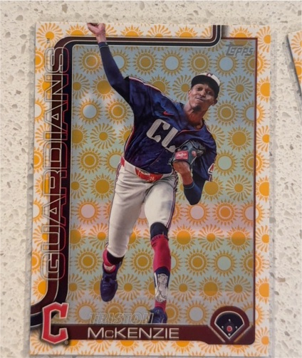 2025 Topps Series 2 #645 Triston McKenzie — front