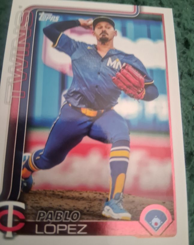 2025 Topps Series 2 #662 Pablo Lopez — front
