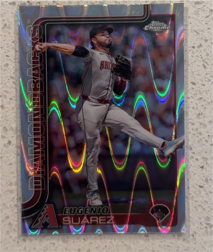 2025 Topps Chrome #48 Eugenio Suarez — front