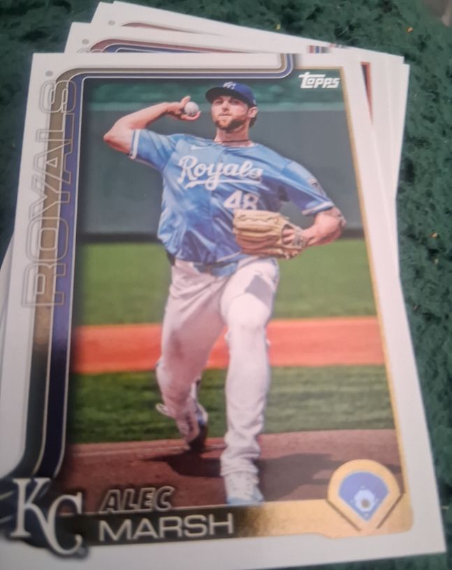 2025 Topps #607 Alec Marsh — front