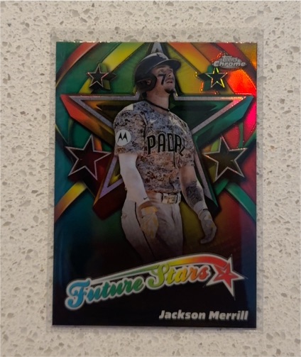 2025 Topps Chrome #FS-3 Jackson Merrill Future Stars — front