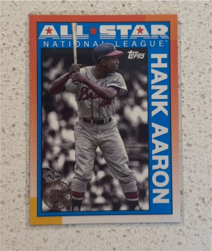 2025 Topps Series 2 35th Anniversary #90AS-14 Hank Aaron — front