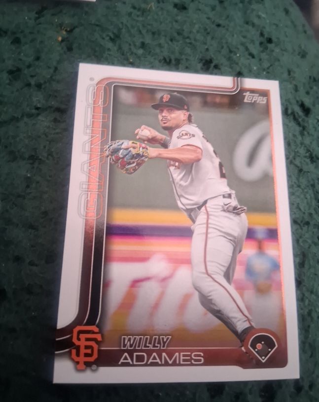 2025 Topps Series 2 #521 Willy Adames — front