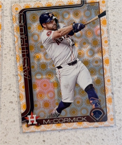 2025 Topps Series 2 #391 Chas McCormick — front