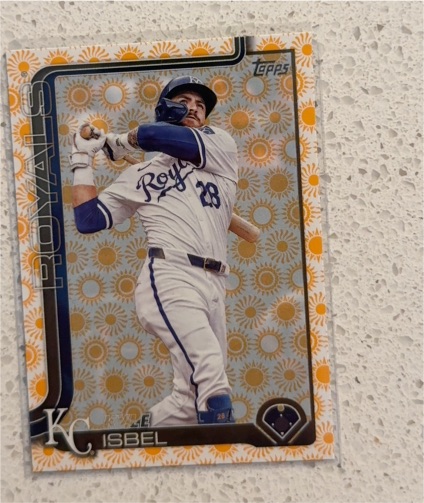 2025 Topps Series 2 #470 Kyle Isbel — front