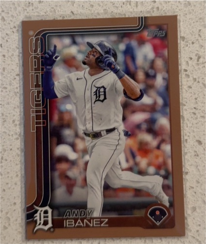 2025 Topps Series 2 #442 Andy Ibanez — front