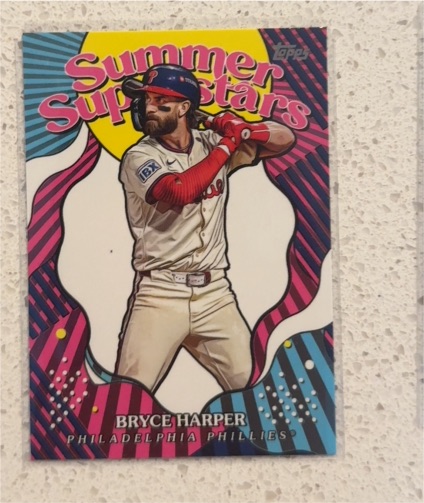 2025 Topps Series 2 #SS-31 Bryce Harper Summer Superstars — front