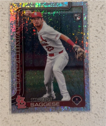 2025 Topps Series 2 #463 Thomas Saggese — front