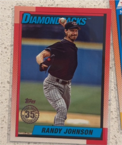 2025 Topps Series 2 35th Anniversary #90B2-50 Randy Johnson — front