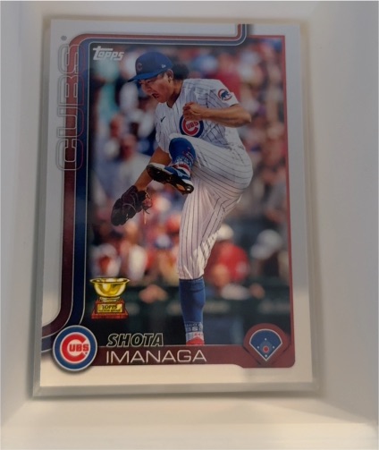 2025 Topps Series 2 #473 Shota Imanaga Rookie Cup — front