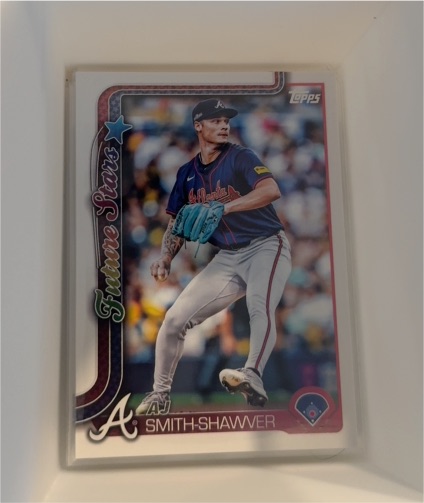 2025 Topps Series 2 #674 AJ Smith-Shawver — front