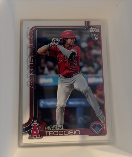 2025 Topps #198 Bryce Teodosio — front