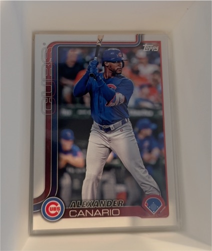 2025 Topps Series 2 #655 Alexander Canario — front