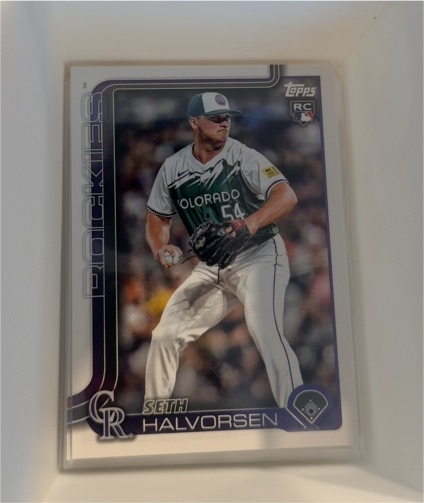 2025 Topps Series 2 #597 Seth Halvorsen — front
