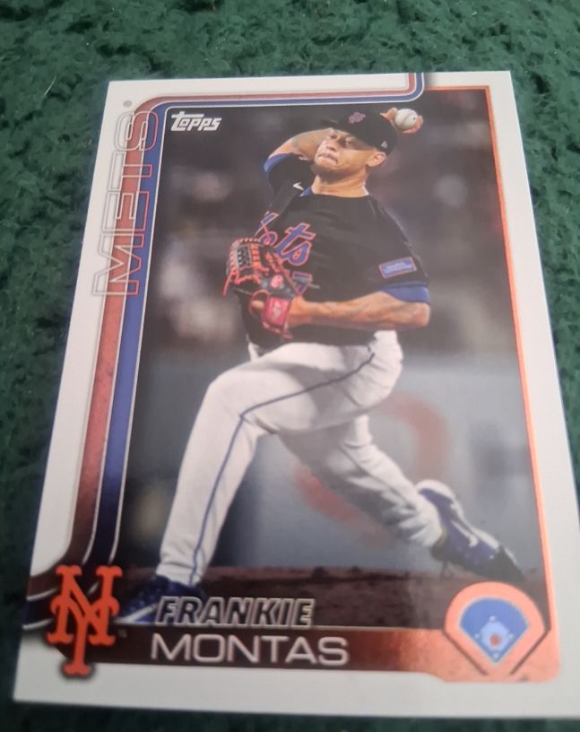 2025 Topps #644 Frankie Montas — front
