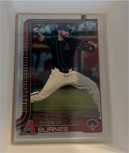 2025 Topps Series 2 #394 Corbin Burnes — front