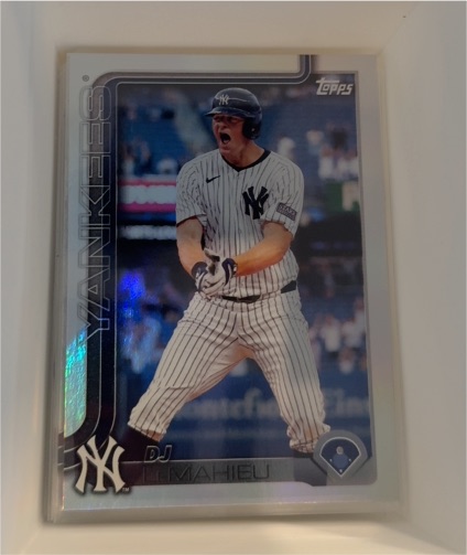 2025 Topps Series 2 #697 DJ LeMahieu — front