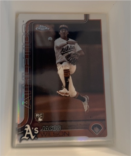 2025 Topps Chrome #96 Jacob Wilson — front