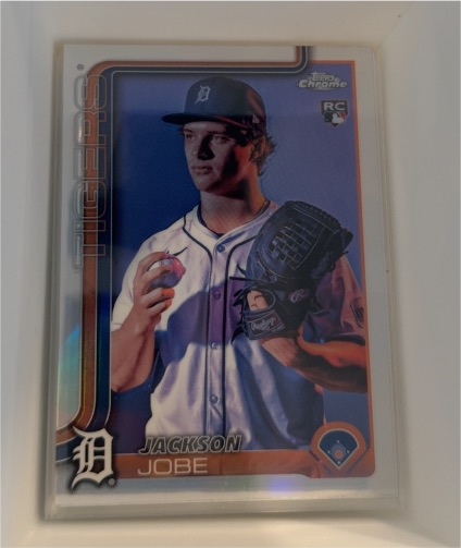 2025 Topps Chrome #249 Jackson Jobe — front