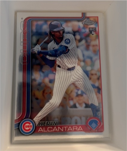 2025 Topps Chrome #173 Kevin Alcantara — front