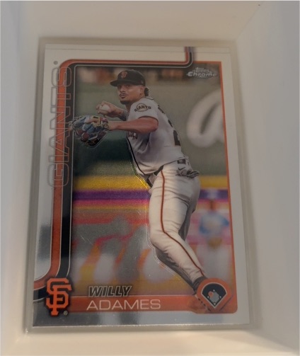 2025 Topps Chrome #282 Willy Adames — front
