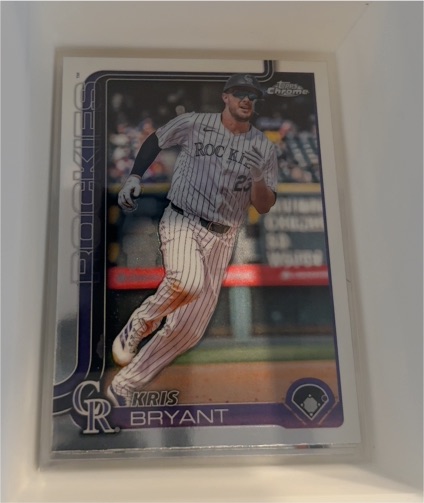 2025 Topps Chrome #248 Kris Bryant — front