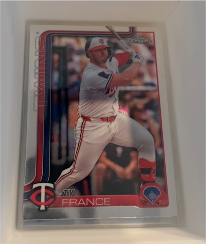 2025 Topps Chrome #228 Ty France — front