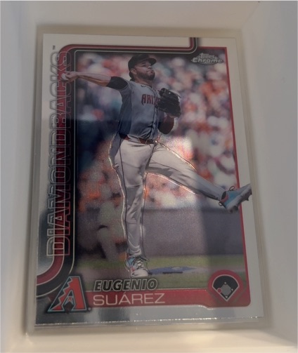 2025 Topps Chrome #48 Eugenio Suarez — front