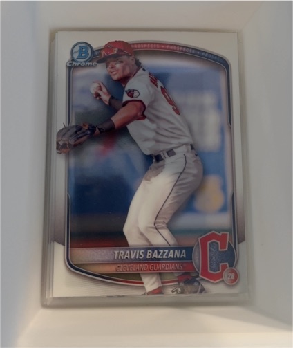 2025 Bowman Chrome Prospects #BCP-131 Travis Bazzana — front