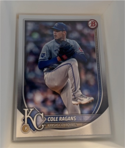 2025 Bowman #40 Cole Ragans — front