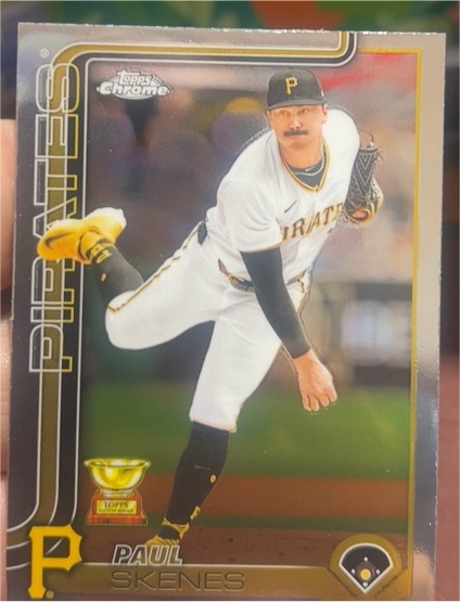 2025 Topps Chrome #98 Paul Skenes — front
