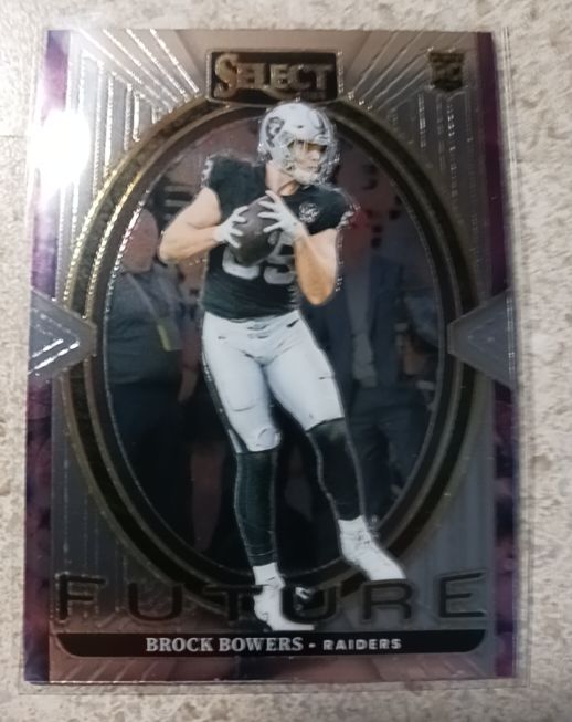 2024 Panini Select #3 Brock Bowers Future — front