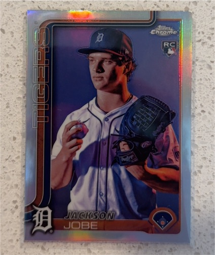2025 Topps Chrome #249 Jackson Jobe Image Variation — front