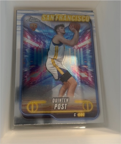 2024-25 Topps Chrome #121 Quinten Post — front