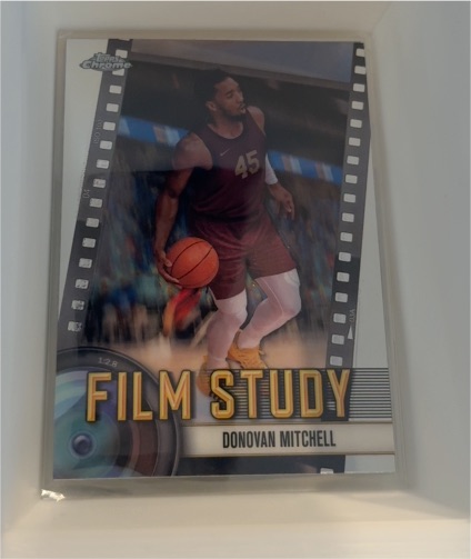2024-25 Topps Chrome #FS-1 Donovan Mitchell Film Study — front