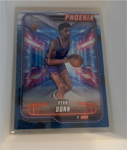 2024-25 Topps Chrome #182 Ryan Dunn — front