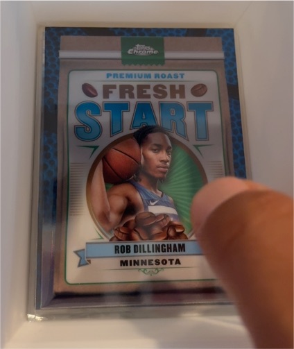 2024-25 Topps Chrome #FS-6 Rob Dillingham Fresh Start — front